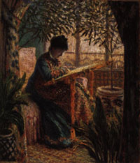 Femme au métier Monet